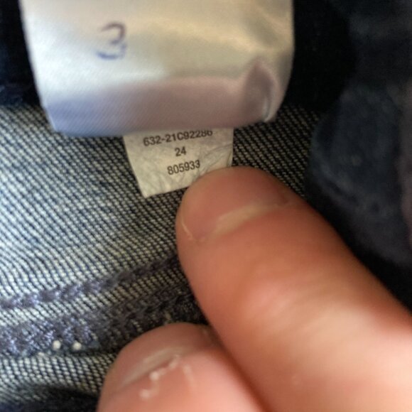 Chico's Pull-On Ankle Jegging Inverness Indigo Size 0 Regular - NWT - Picture 13 of 16